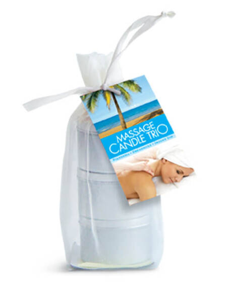 Edible Massage Candle Tropical Threesome