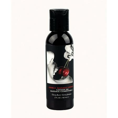 Earthly Body Hemp Seed by Night Edible Lotion Cherry
