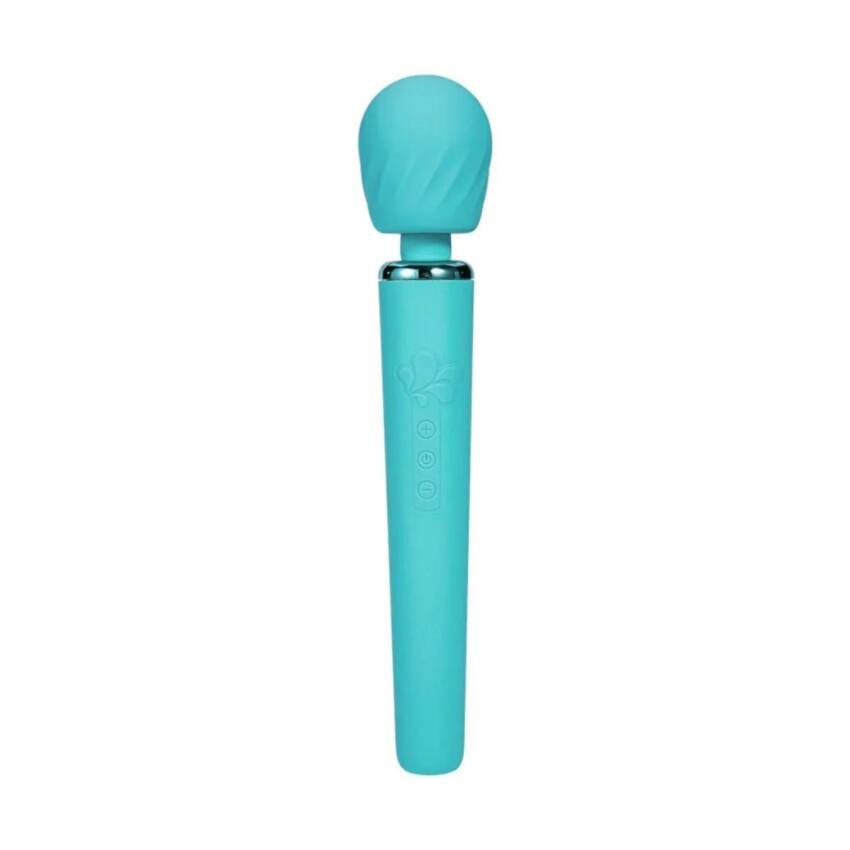Nala Fiercely Powerful Wand – 10 Function Touch Tempo, Plug & Play, Waterproof (Blue)