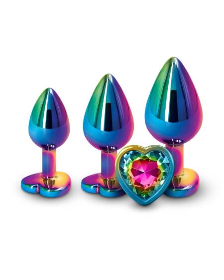 Rear Assets 3-Piece Trainer Kit Multicolor Rainbow Heart