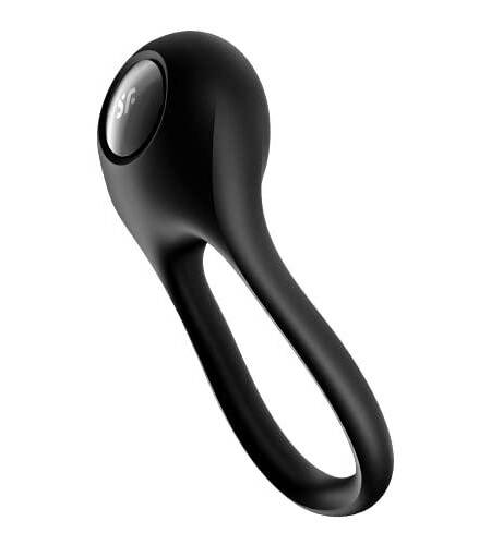 Satisfyer Majestic Duo Cock Ring - Vibrating Penis and Testicle Ring