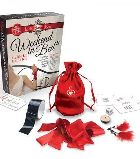 Little Genie Productions Weekend in Bed All Tied Up Game Kit