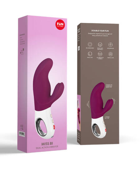 Fun Factory Miss Bi in Grape/White