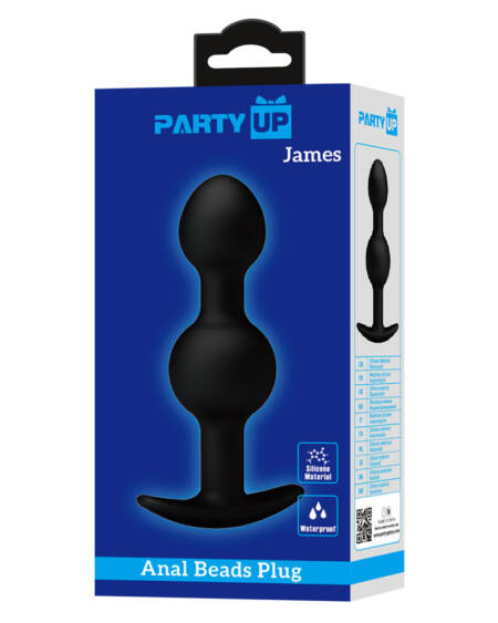 Party Up JAMES Anal Bead Plug