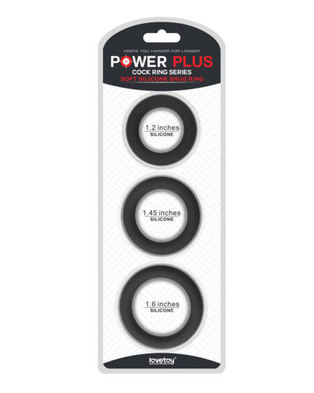 Power plus snug ring - black