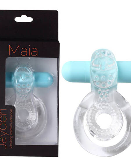 Jayden Vibrating Erection Enhancer Clear Ring