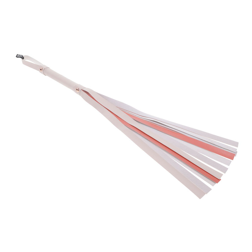 Sex & Mischief Peaches & Creame Stripe Flogger