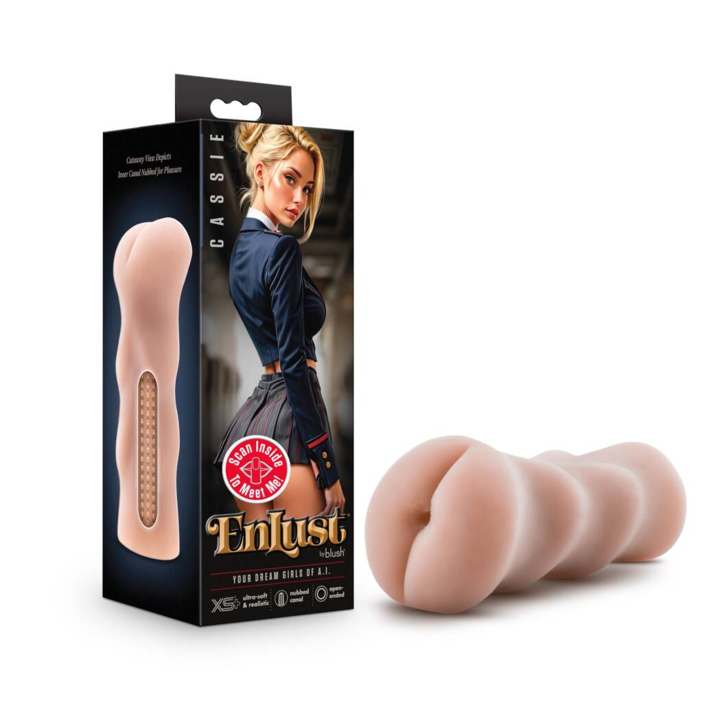 Blush Enlust Cassie - AI Male Masturbator - Tight & Nubbed Canal Stroker