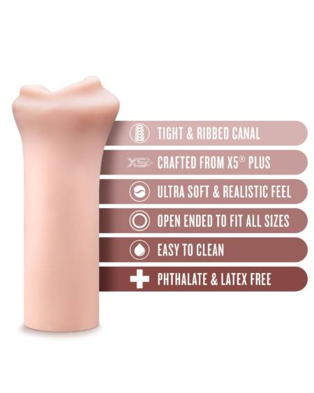 Blush Enlust Candi - AI Male Masturbator - Tight & Ribbed Canal Lips