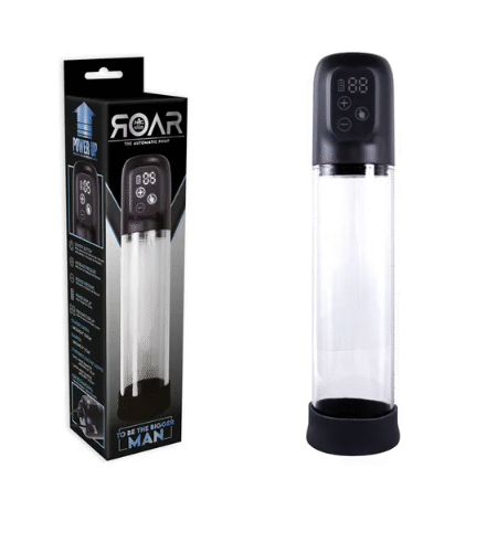 Roar Clear 20 cm USB Rechargeable Penis Pump