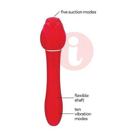Wild Rose Suction Dual Action Vibrator