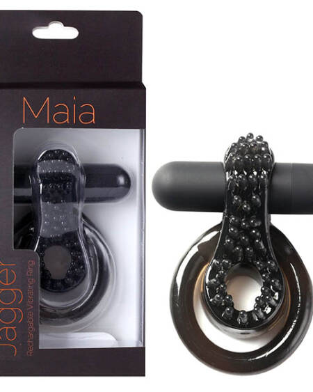 Jagger Vibrating Ring Erection Enhancer Black