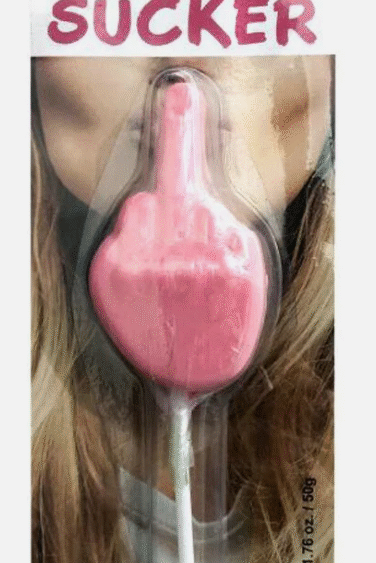 Fuck you Sucker Lollypop