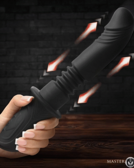 Master Series Power Thrust Vibrator - Black