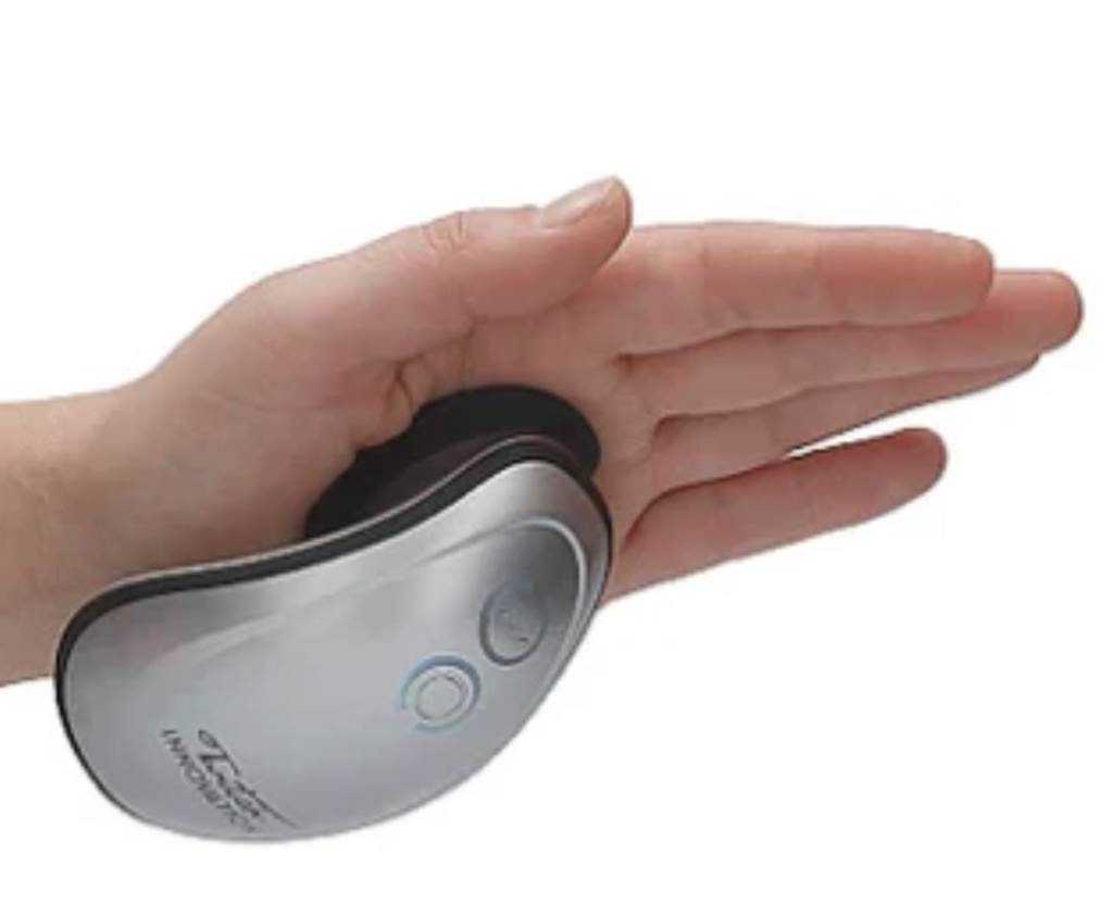 Twitch Hands-Free Suction and Vibration Toy Silver