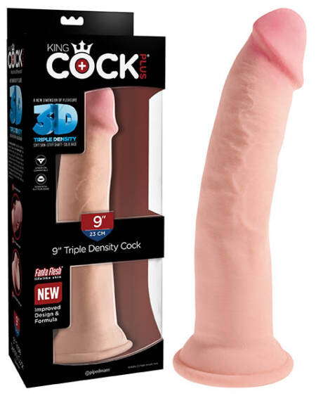 King Cock Plus Triple Density 9" Cock