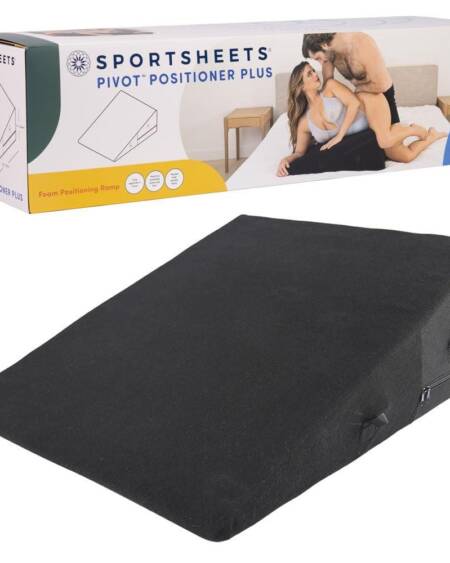 Pivot Positioner Plus - Black XL Foam Position Cushion