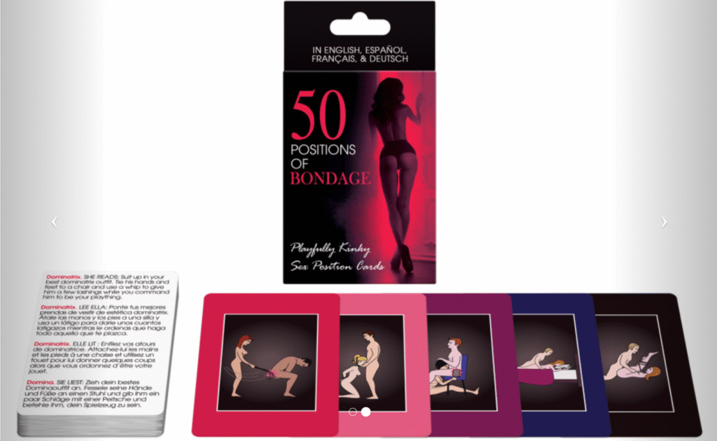 50 positions of Bondage