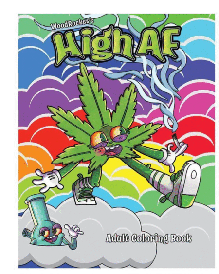 High AF Colouring book