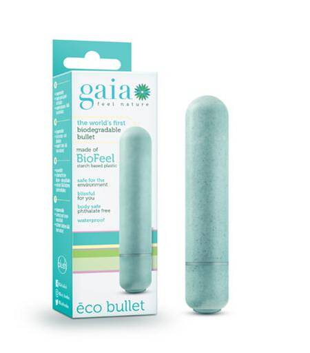Blush Gaia Eco Bullet Single-Speed Vibrator Aqua