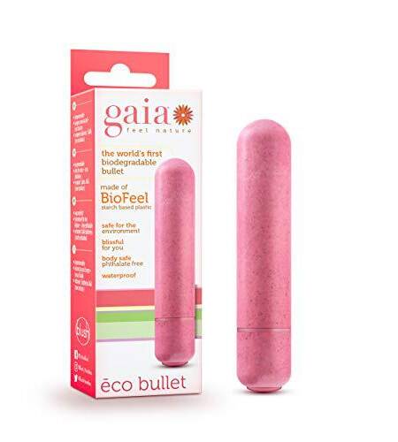 Blush Gaia Eco Bullet Single-Speed Vibrator Coral