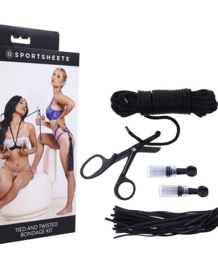 SPORTSHEETS Tied and Twisted Bondage Kit