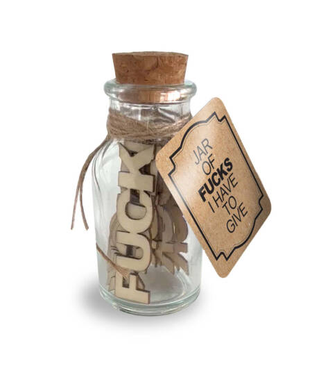 Jar of Fucks I Have to Give