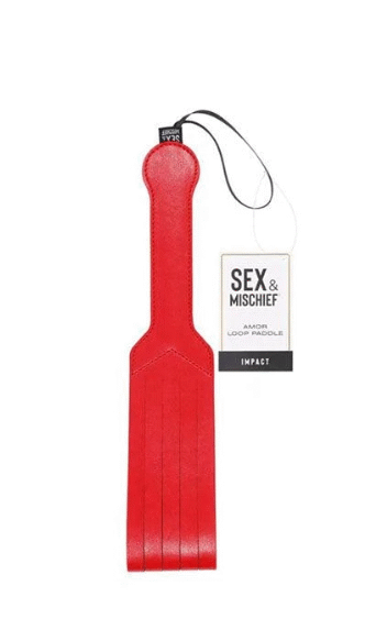 Sportsheet Sex And Mischief Amor Loop Paddle Red Paddle