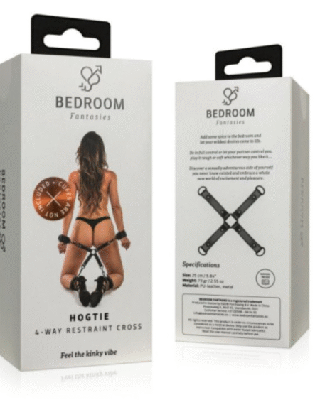 Bedroom Fantasies Hog Tie Black