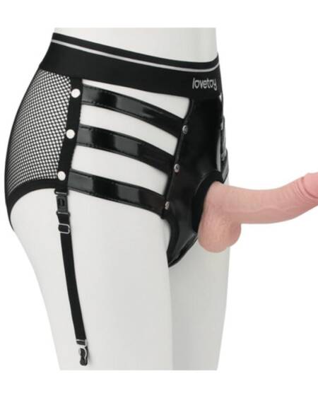 Rebellion Reign Iconic Harness Strap On Set L/XL