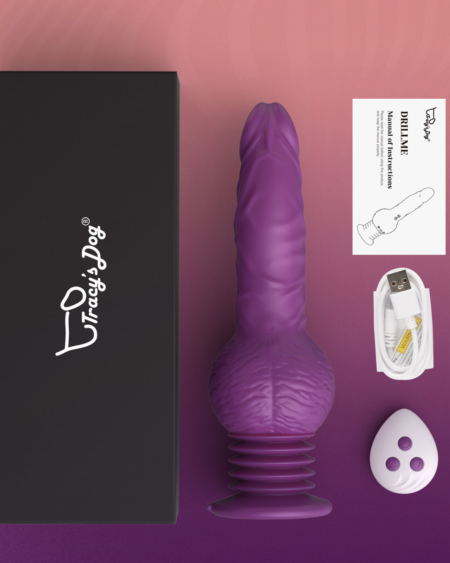 Drill Me Dildo Vibrator