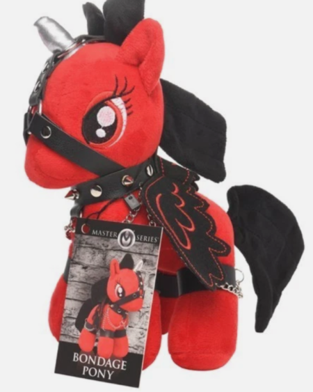 Master Series: Scarlet Chainheart Bondage Pony