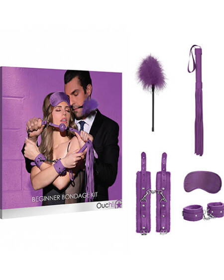 OUCH! - Beginners Bondage Kit - Purple