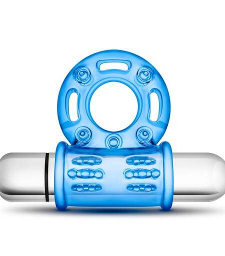 Stay Hard 10 Function Vibrating Bull Ring Penile Ring