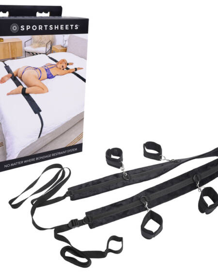 SPORTSHEETS No Matter Where Bondage Restraint System