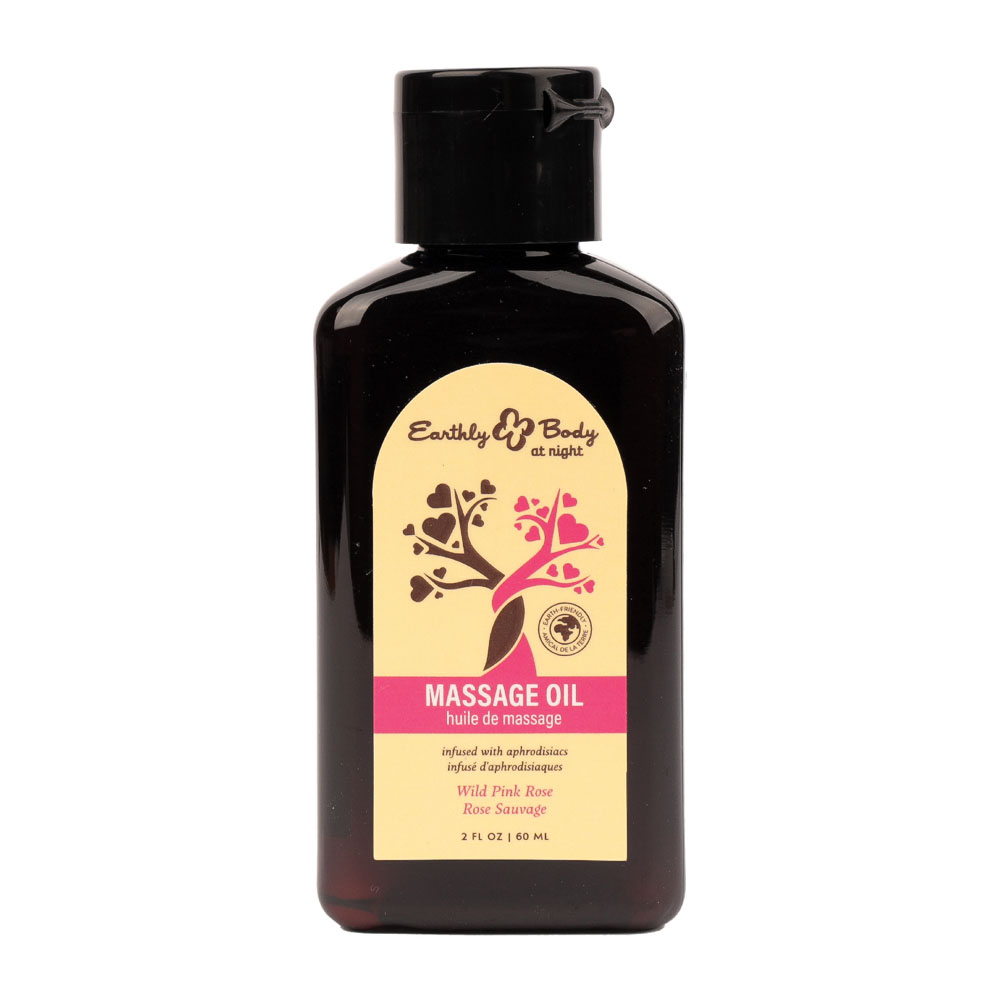 EB Aphrodisiac Massage Oil WILD PINK ROSE - 60 ml