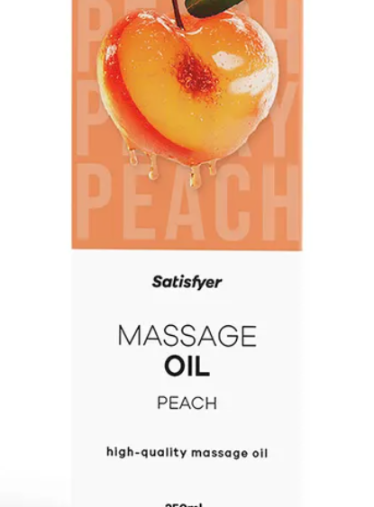 Satisfyer Massage oil 250ml Peach
