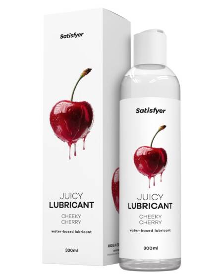 Satisfyer Juicy Lubricant 300 ml Cheeky Cherry