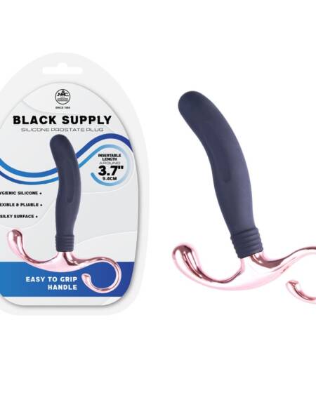 Black Supply A - 9.4 cm Silicone Prostate