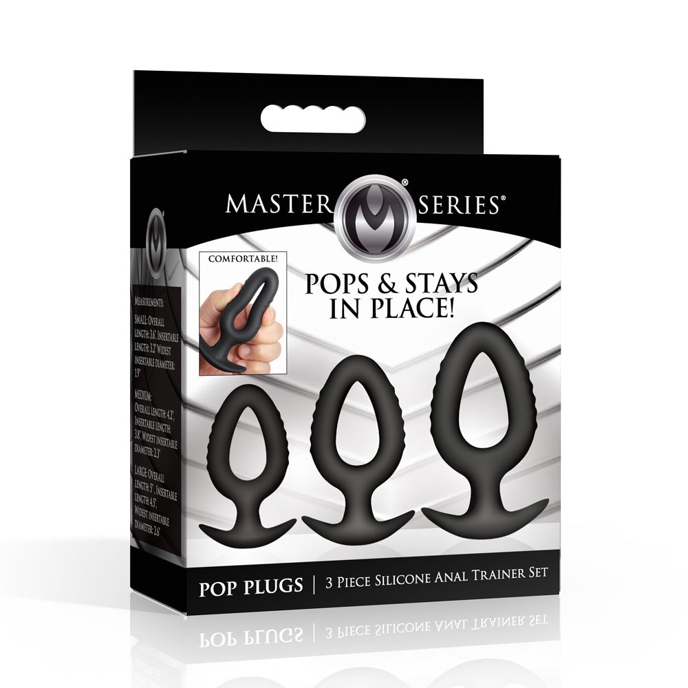 Master Series Pop Plugs - Set of 3