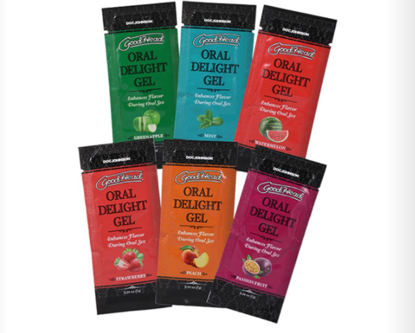 GoodHead Oral Delight Gel 6 Pc Fruity