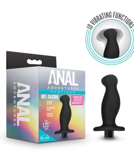 Anal Adventures Platinum Vibrating Prostate Massager 02