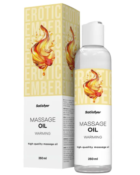 Satisfyer Massage Oil 250 ml Warming