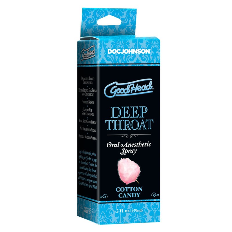 GoodHead Deep Throat Spray - Cotton Candy