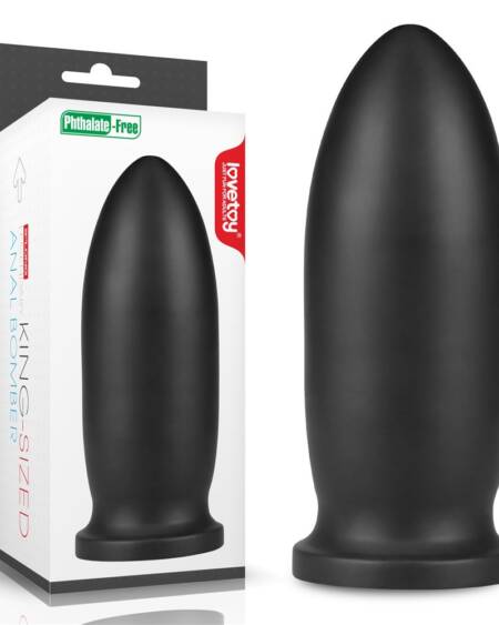 King Sized 9'' Anal Bomber - Black