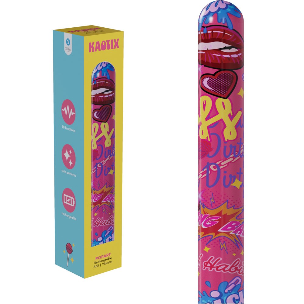 S-LINE Kaotix Vibrator - Pop Art