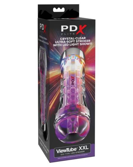 PDX Elite ViewTube XXL LED Stroker