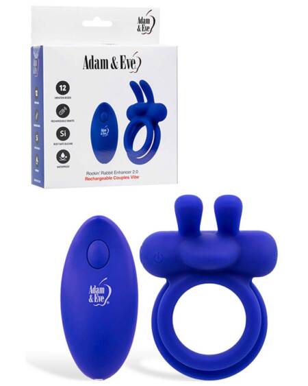 Adam & Eve ROCKIN RABBIT 2.0 Vibrating Couples ring