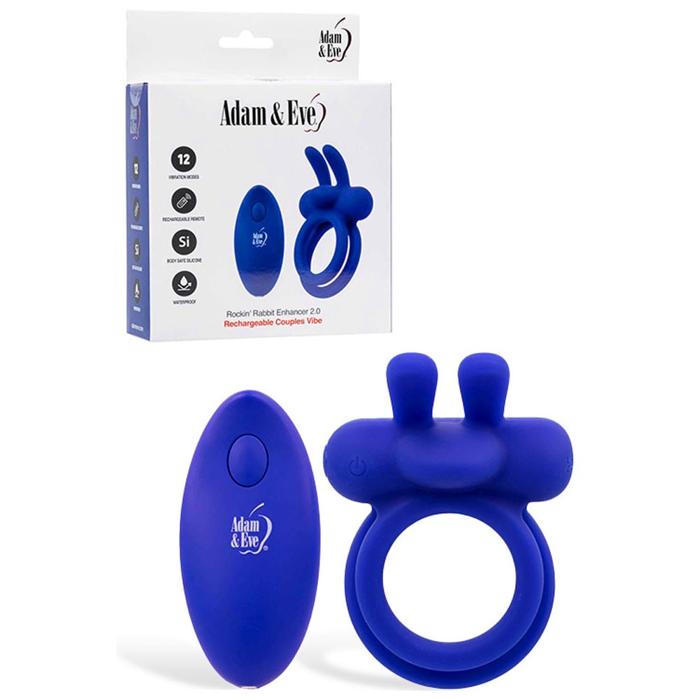 Adam & Eve ROCKIN RABBIT 2.0 Vibrating Couples ring