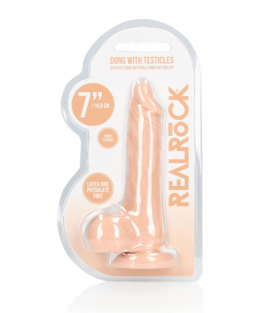 Realrock - Dong with testicles - Flesh